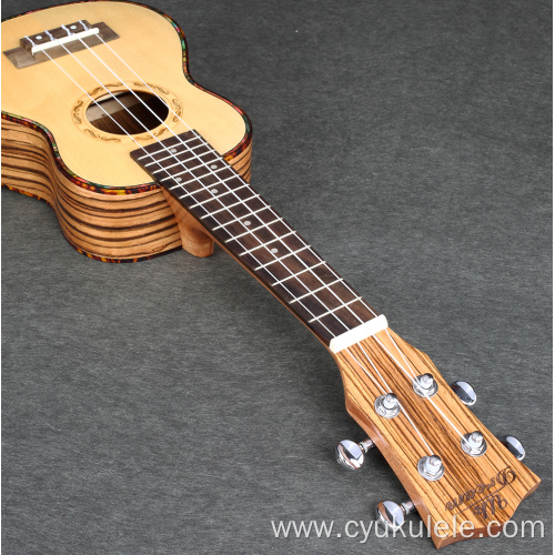 Green Pearl Edged Ukulele